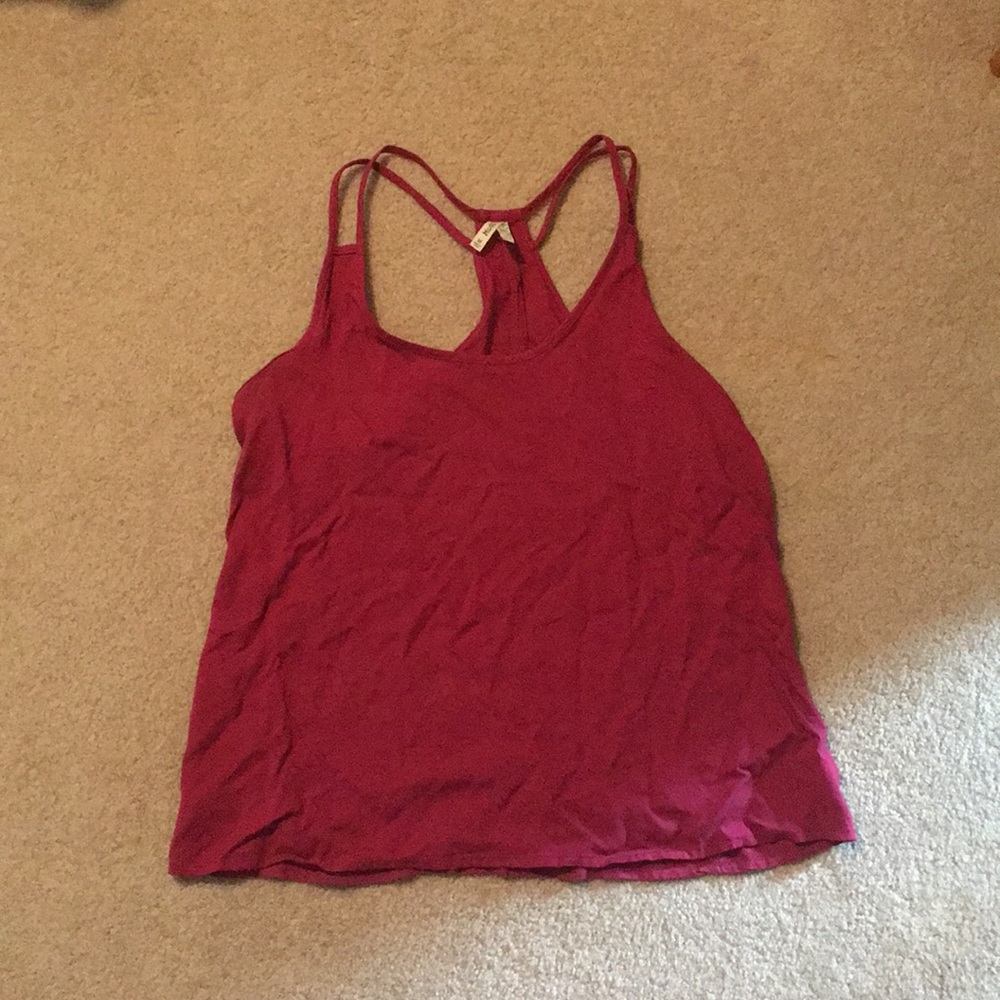 Maroon Tank